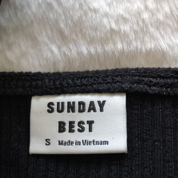 Sunday Best ruffle bodysuit like new - Picture 3 of 4